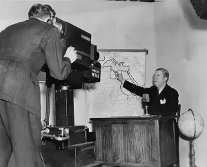 2008 Prints: Frazier Hunt, (1885- ) early newscaster