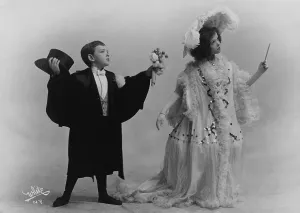 Adele Prints: Fred Astaire (1899-1987), with his older sister