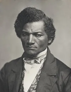 Publisher Prints: Frederick Douglass, in daguerreotype portrait by Samuel J