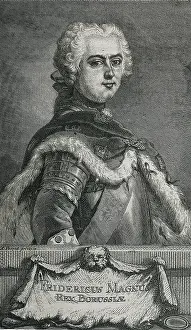 Frederick Ii The Geat 1712 1786 Prints: FREDERICK II 'the Geat' (1712-1786)