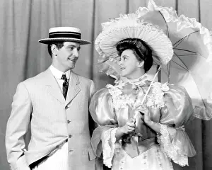 Straw Hat Prints: Fredric March, and Florence Eldridge