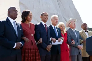 Michele Prints: Freedom Anthem at dedication ceremony for the Martin Luther King Jr