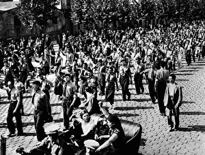 Ideology Prints: French Communists and Socialists marched together for the first time since the violent riots last Feb