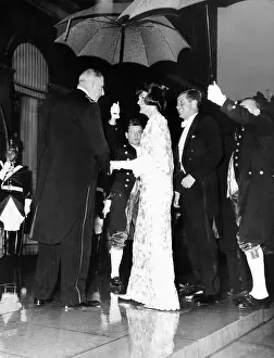 Alliances Prints: French President Charles de Gaulle (left)
