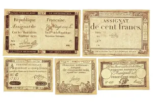 Coin Prints: French Revolution (1794). Assignats