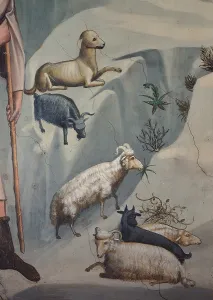 Medium Group Of Animals Prints: Fresco cycle in the Scrovegni Chapel
