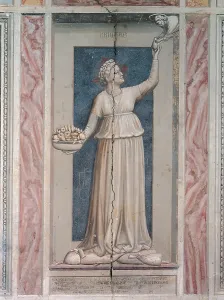 Charity Prints: Fresco cycle in the Scrovegni Chapel