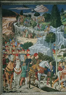 Mid Air Prints: Frescoes of the Chapel of the Magi