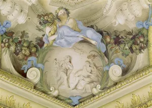Fruit Prints: Frescoes of the Palace Of Justice in Bologna