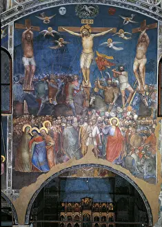 Baptistery Prints: Frescos of Padua Baptistery, Crucifixion