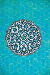 Iran Prints: Friday Mosque, by Unknown Artist