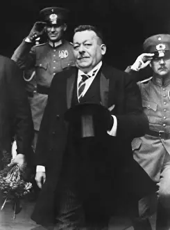 Socialism Prints: Friedrich Ebert, German politician and leader of the Social Democratic Party during WW1