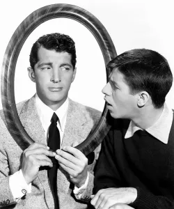 Images Dated 17th December 2014: MY FRIEND IRMA GOES WEST, from left, Dean Martin, Jerry Lewis, 1950