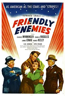 Winninger Prints: FRIENDLY ENEMIES, from left: Charles Winninger