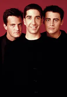 Leblanc Prints: FRIENDS, from left, Matthew Perry