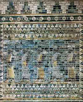 Ceramic Prints: Frieze of archers of the Persian King's guard