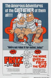 Sofa Prints: FRITZ THE CAT, 1972, THE NINE LIVES OF FRITZ THE CAT