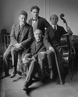 Casals Prints: Fritz Kreisler, Harold Bauer, Walter Damrosch