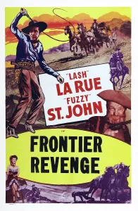 Fuzzy Prints: FRONTIER REVENGE, US poster art