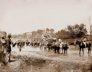 Escape Prints: Fugitive African Americans fording the Rappahannock River in July-August 1862 as slaves took advantage of the Second
