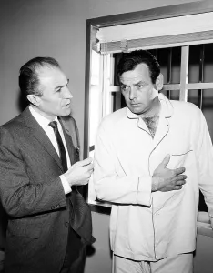 Janssen Prints: THE FUGITIVE, from left: Barry Morse, David Janssen, 1963-1967