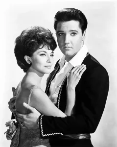 Cardenas Prints: FUN IN ACAPULCO, from left: Elsa Cardenas, Elvis Presley, 1963