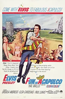 1963 Movies Prints: FUN IN ACAPULCO, US poster art