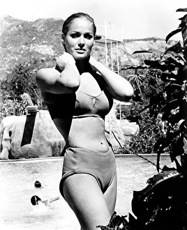 Swimming Pool Prints: FUN IN ACAPULCO, Ursula Andress, 1963