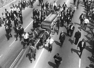 Assassination Prints: Funeral of Martin Luther King in Atlanta, Georgia, April 9, 1968