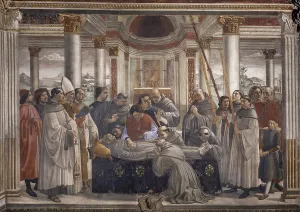 Rite Prints: Funeral of St. Francis (Esequie di san Francesco)