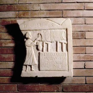 Merida Prints: Funerary Stele of the Landlady Sentia Amaranis