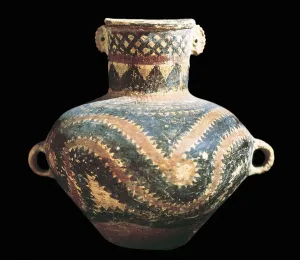 Fine Art Prints: Funerary Vase. 3rd mil. BC. Neolithic art