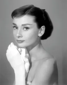 White Gloves Prints: FUNNY FACE, Audrey Hepburn, 1957