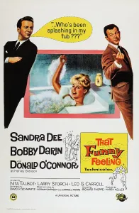 Bobby Prints: THAT FUNNY FEELING, US poster art