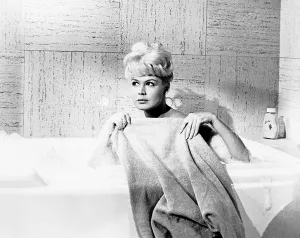 Towel Prints: THAT FUNNY FEELING, Sandra Dee, 1965