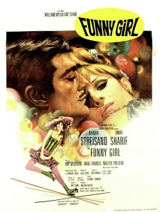 Omar Prints: FUNNY GIRL, Omar Sharif, Barbra Streisand, 1968, poster art