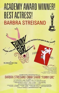 Omar Prints: FUNNY GIRL, US poster, from left: Barbra Streisand, Omar Sharif, 1968