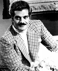 Plaid Jacket Prints: FUNNY LADY, Omar Sharif, 1975