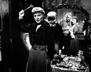 Scissors Prints: THE FURIES, Barbara Stanwyck, Walter Huston, Judith Anderson, 1950