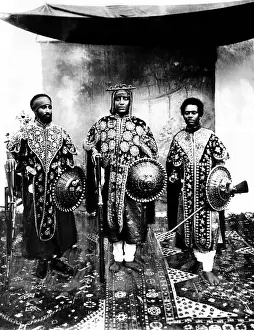 Royalty Prints: Future Emperor Haile Selassie (left) with Emperor Lidi Yassou