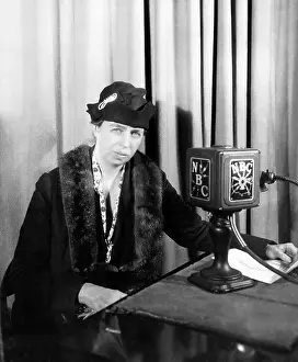 Fur Collar Prints: Future First Lady Eleanor Roosevelt