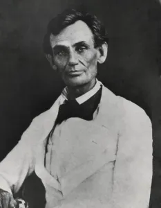 Lawyers Prints: Future President Abraham Lincoln in May 7