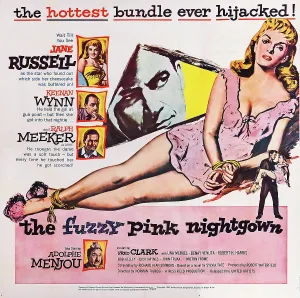 Adolphe Prints: THE FUZZY PINK NIGHTGOWN, US poster art