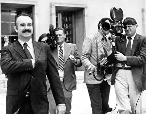Media Prints: G. Gordon Liddy, leaving the U