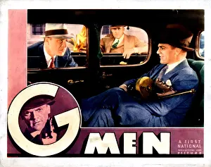 Qnlc Prints: G-MEN, James Cagney, 1935
