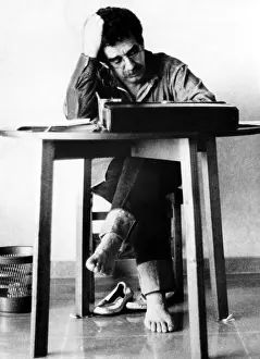 Table Prints: Gabriel Garcia Marquez, ca. 1970s. Courtesy: CSU Archives / Everett Collection