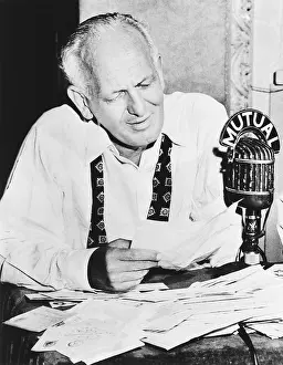 Broadcasting Prints: Gabriel Heatter, newspaperman who became a radio reporter and commentator