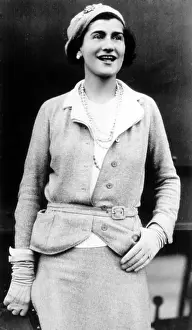 Fashion Designer Prints: Gabrielle Coco Chanel, 1936. Courtesy: CSU Archives / Everett Collection