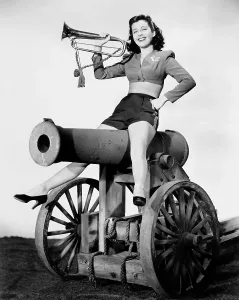 Bare Midriff Prints: Gail Russell, 1947