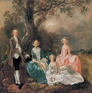 Happiness Prints: Gainsborough Thomas, The Gravenor Family